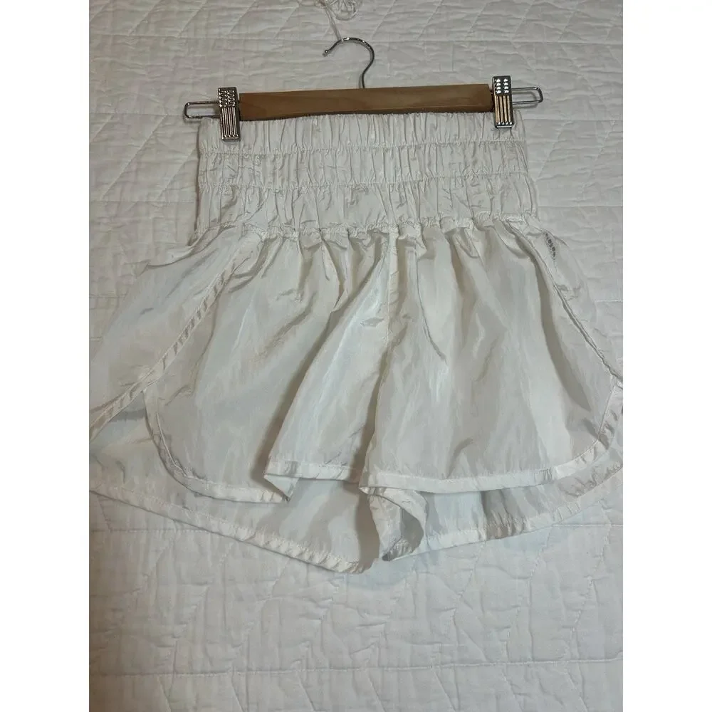 FP Movement by Free People Women's The Way Home Shorts White Size Small - Picture 1 of 4